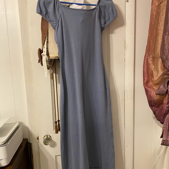 Old Navy Women's Blue Maxi Dress - Picture 4 of 4